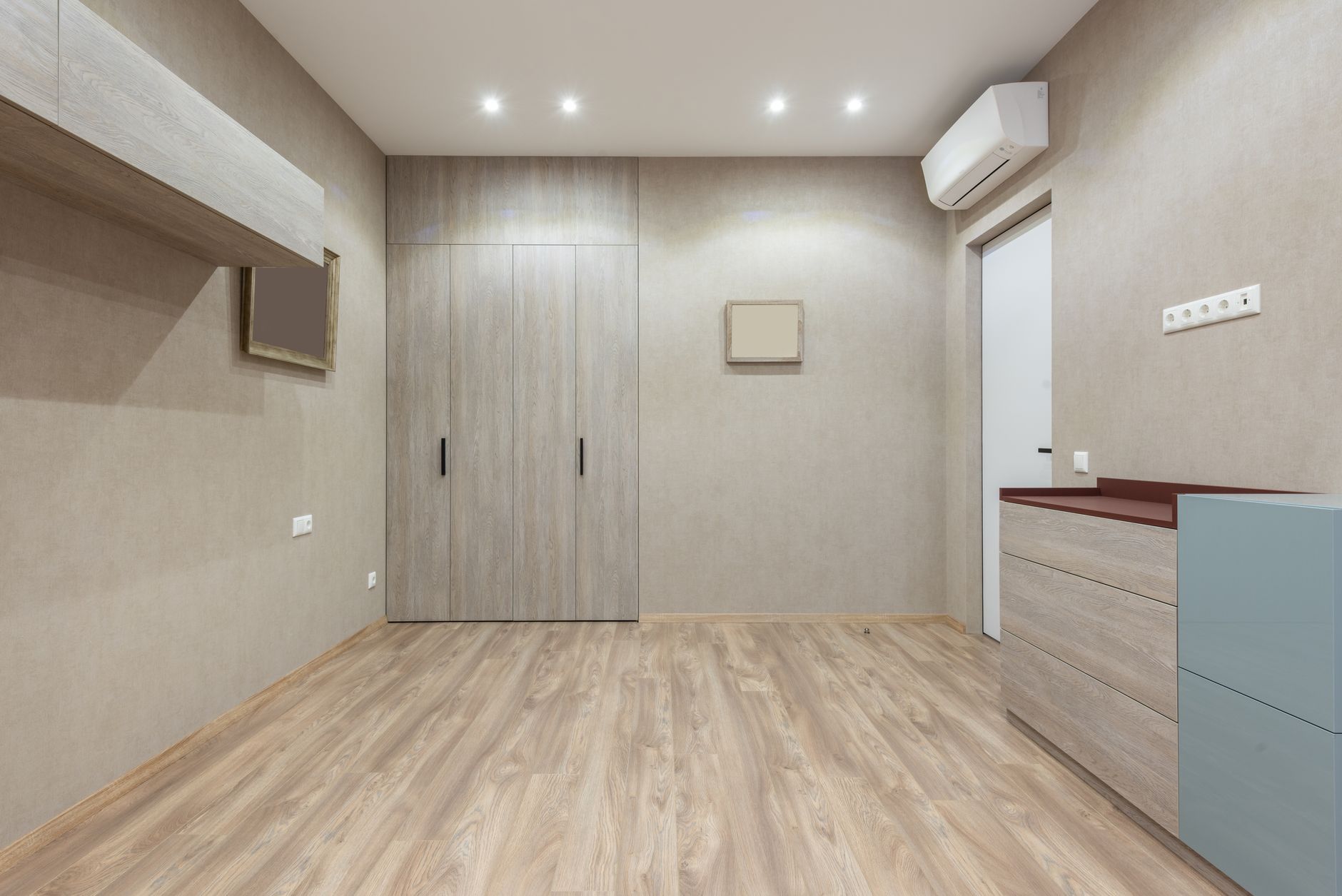 Lantai vinyl motif kayu untuk kamar dengan desain yang elegan dan tampilan yang natural
